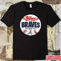 Atlanta Braves MLB 2026 x Topps Baseball The Real One t-shirt