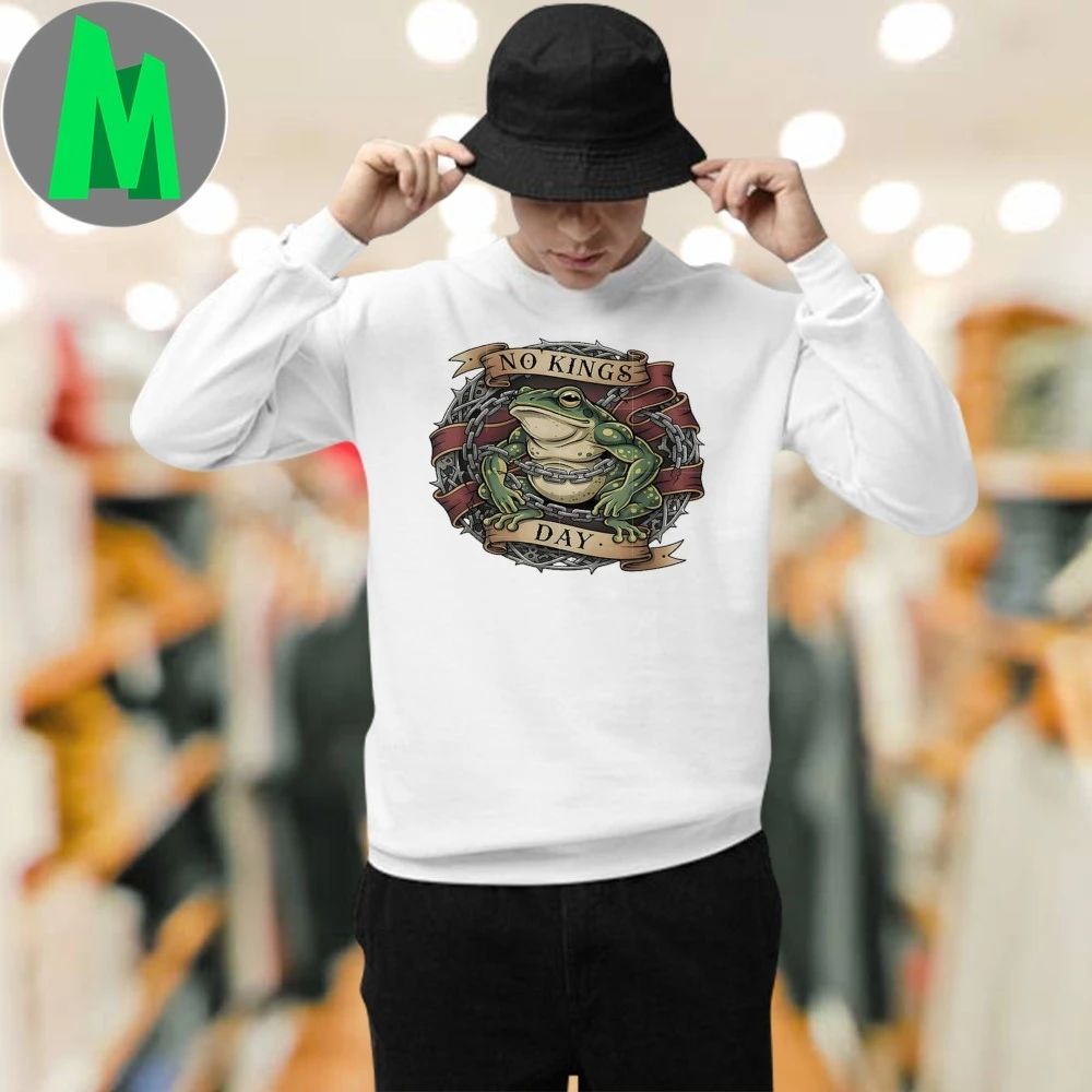 No Kings Day Portland Frog Protest Shirt