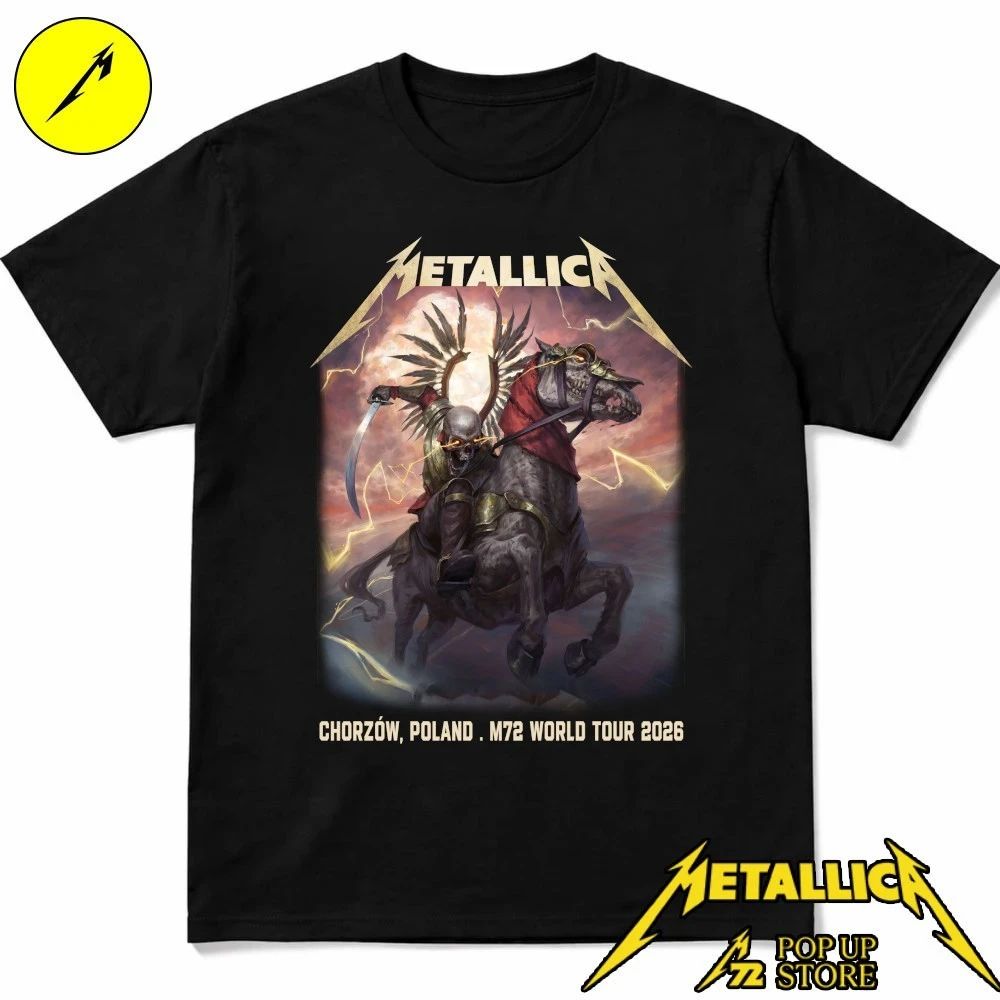Buy Metallica Chorzów Limited-Edition Poster Stadion Śląski Shirt