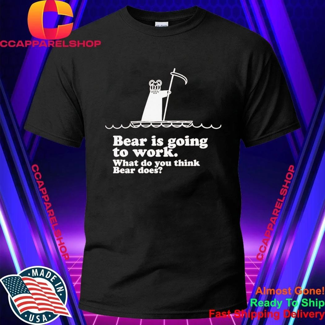 Jason Bateman NBA 2026 Finals Game 3 Radiohead Bear Is Going To Work Shirt