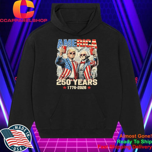 250 Years America Anniversary 250th Trump Washington Vintage Shirt