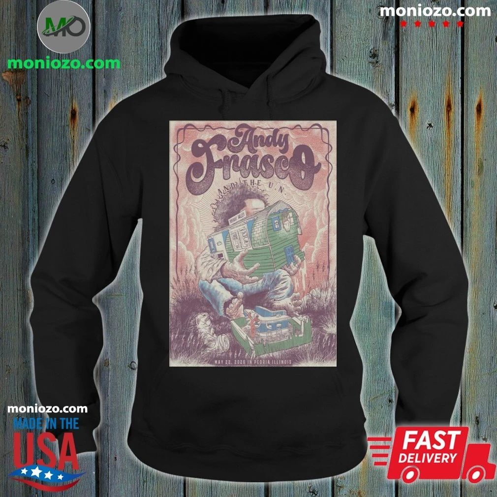 Andy Frasco and The U.N. Concert Tour in Peoria, Illinois 05.22.2026 Poster Shirt