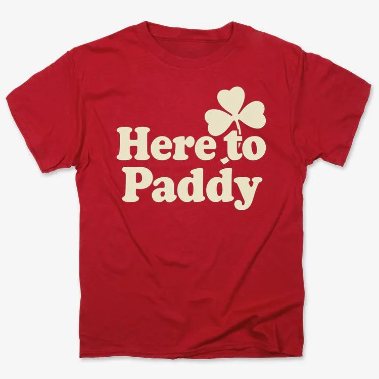 Here to Paddy St. Patrick's Day Shamrock Pun