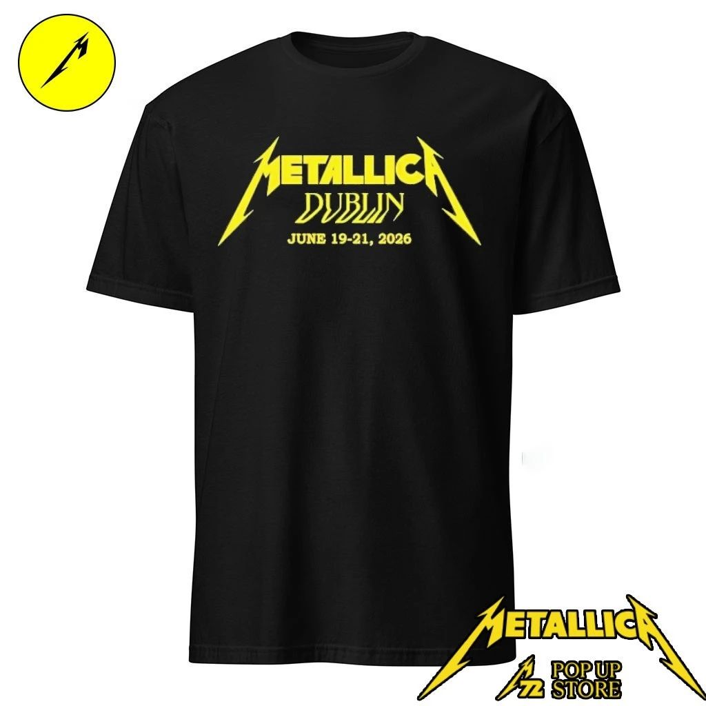 Metallica Pop-up Store Dublin Shirt