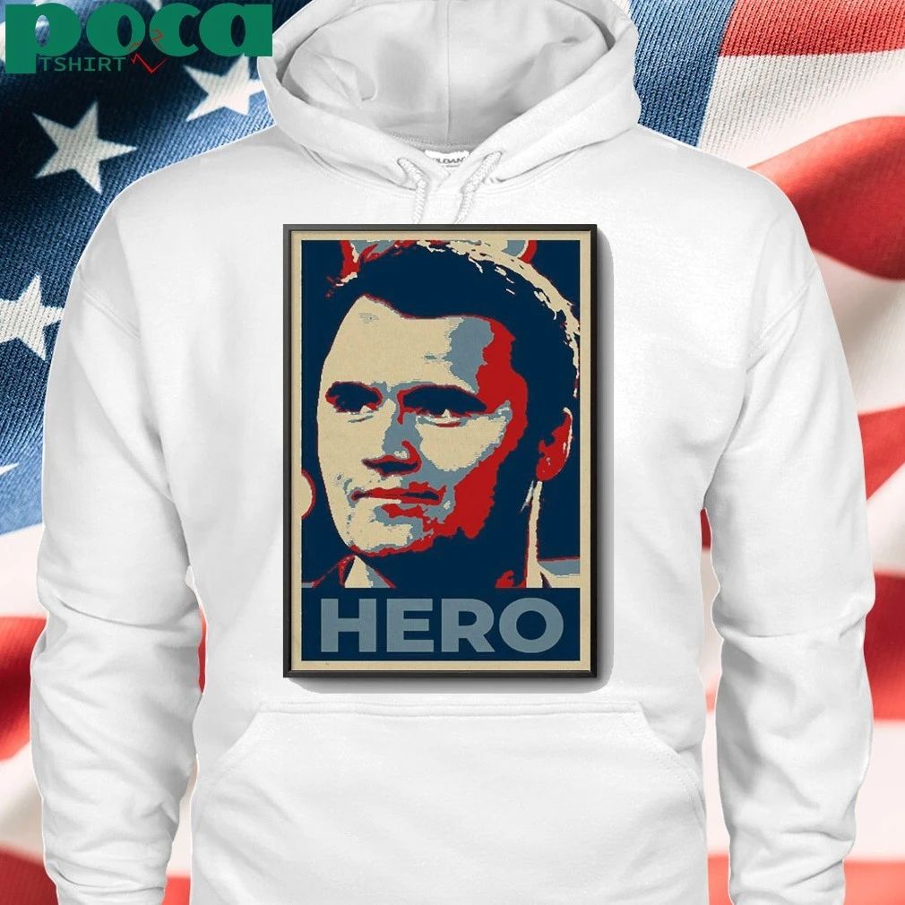 Charlie Kirk Hero Poster 2025 shirt