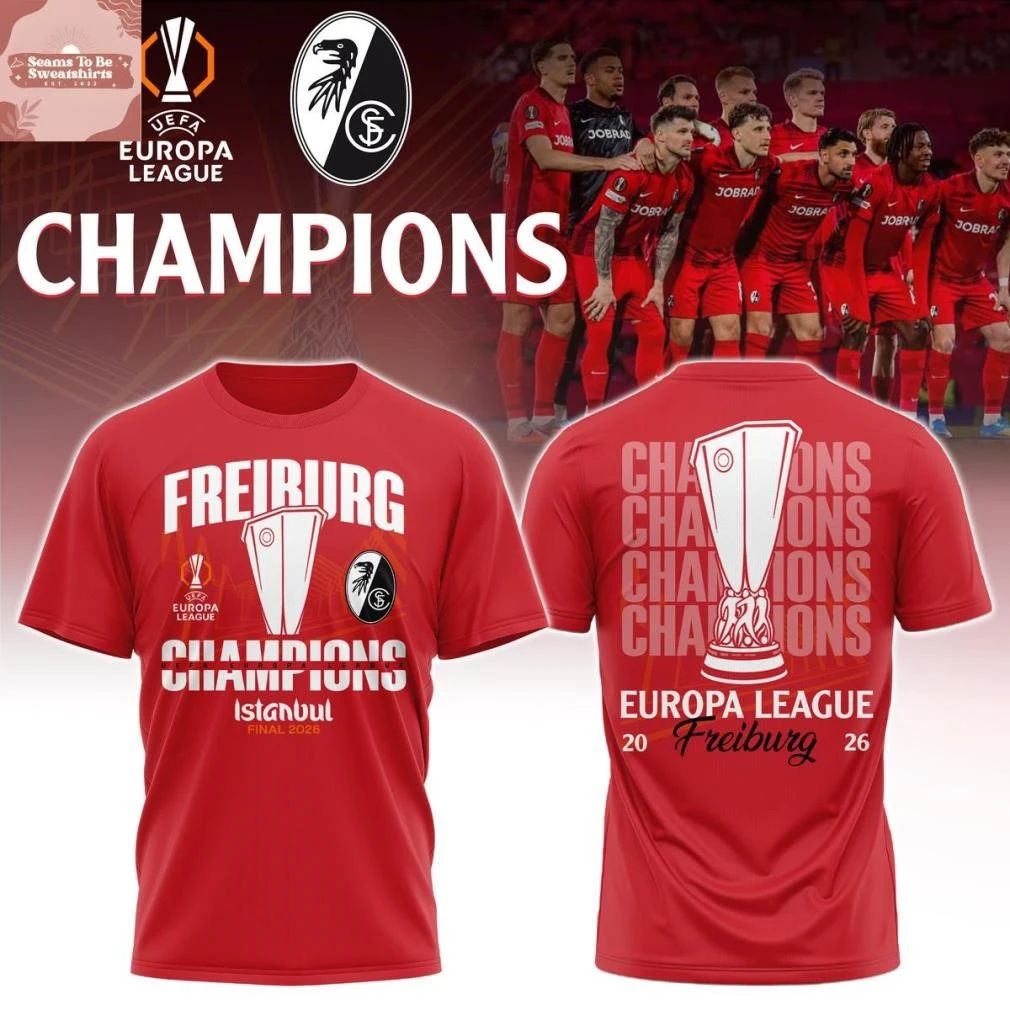 SC Freiburg Europa League Champions 2026 Shirt