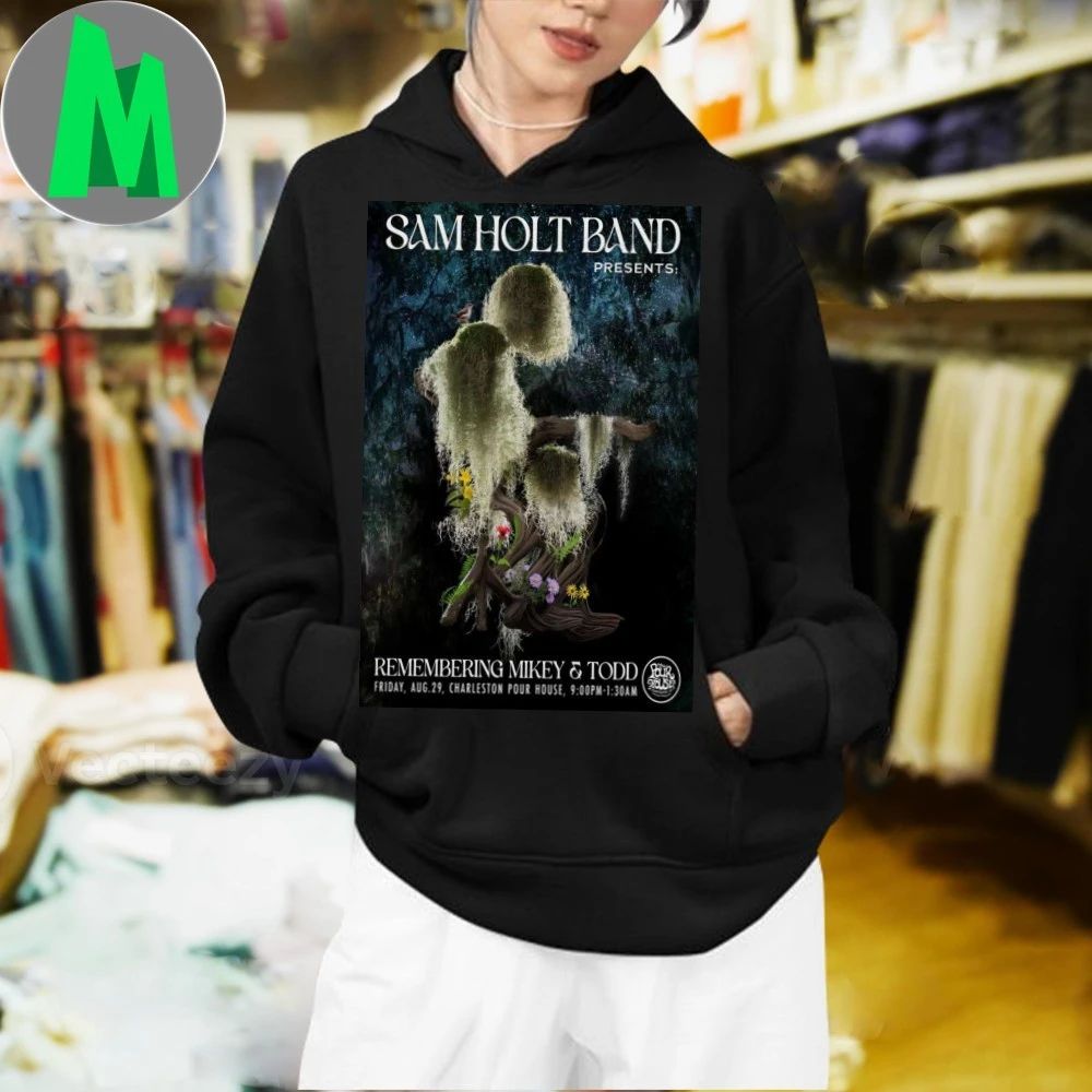 Sam Holt Band Charleston Pour House In Charleston SC August 29 2025 Poster Shirt