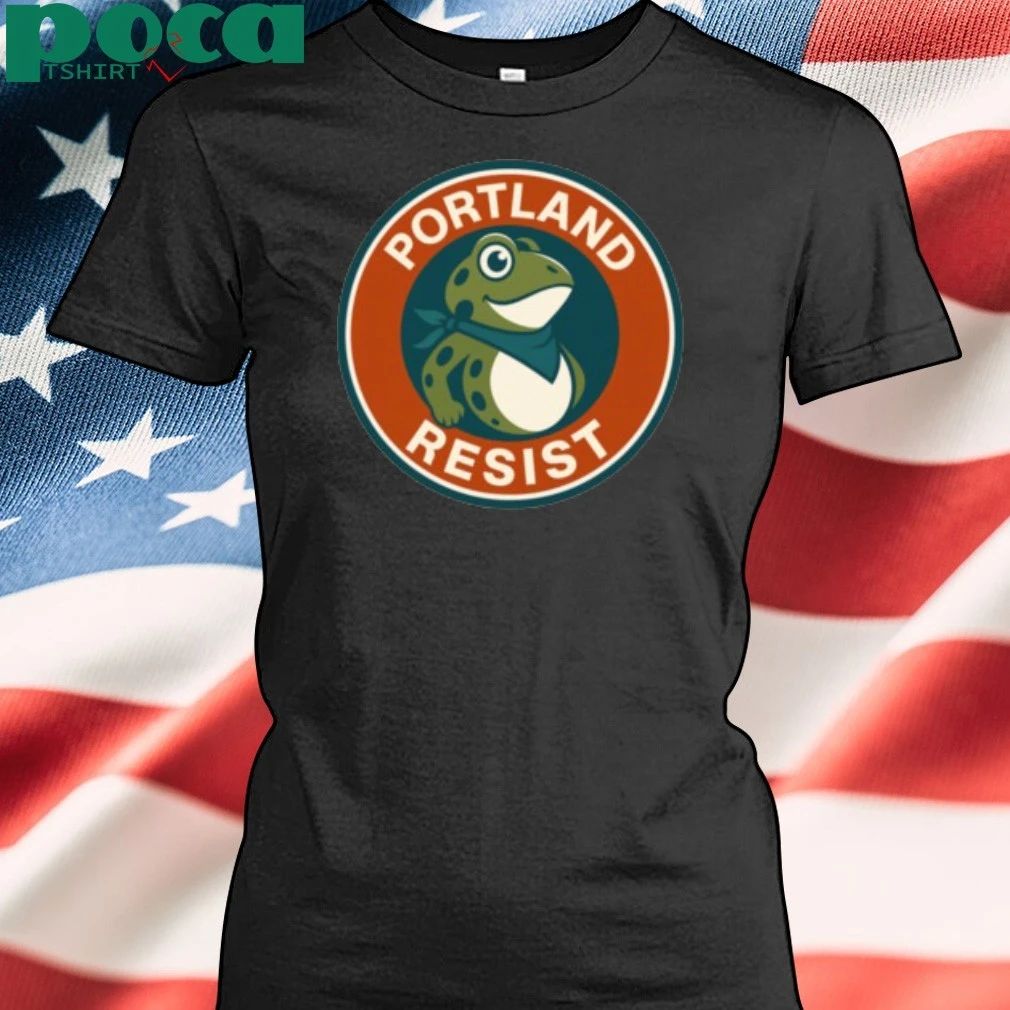 Portland Resist Portland Frog 2025 T-shirt