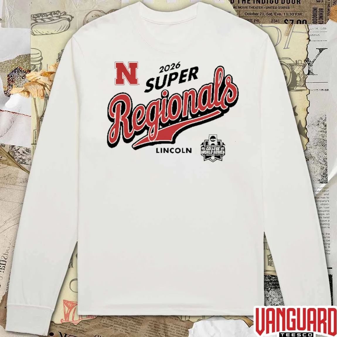 Nebraska Huskers Softball 2026 Lincoln Super Regionals t-shirt