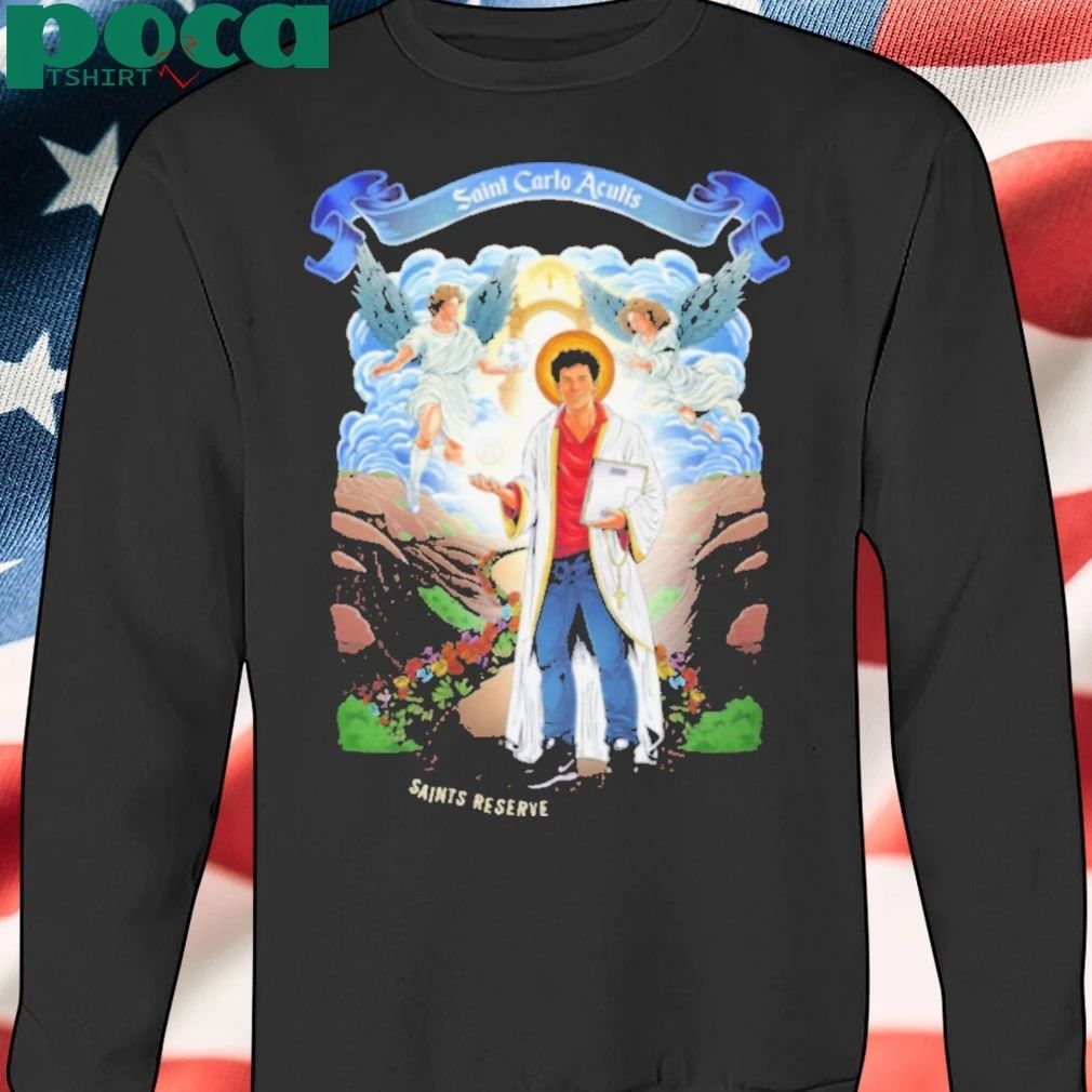 St. Carlo Acutis Saints Reserve Canonization T-shirt