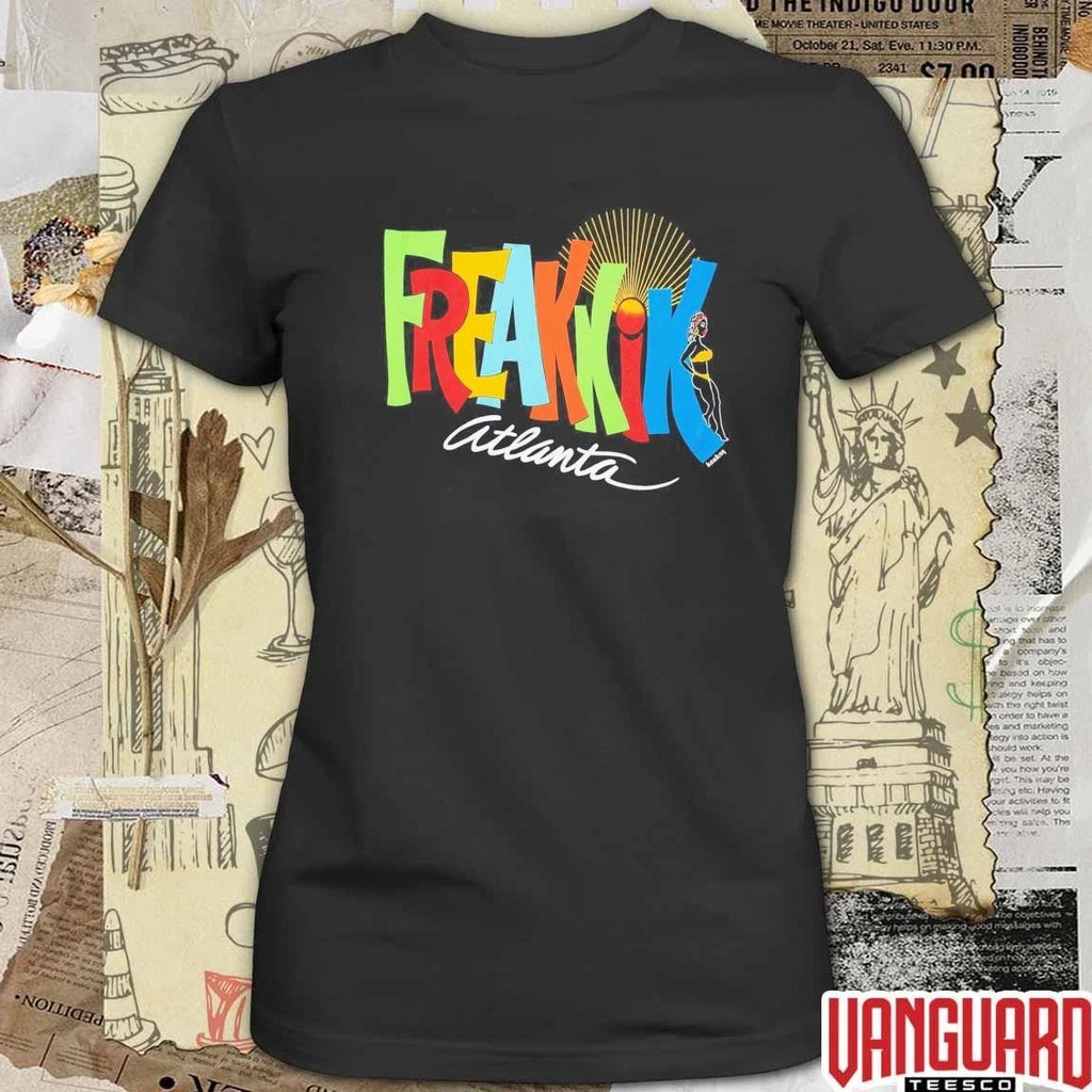 Lance Gross Wearing Freaknik Atlanta t-shirt