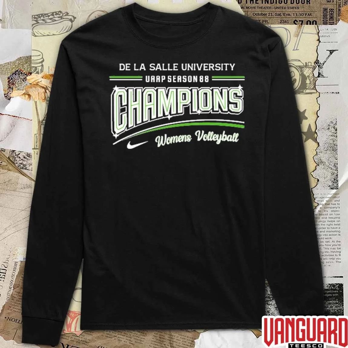 2026 De La Salle University UAAP Season 88 Champions Women’s Volleyball t-shirt
