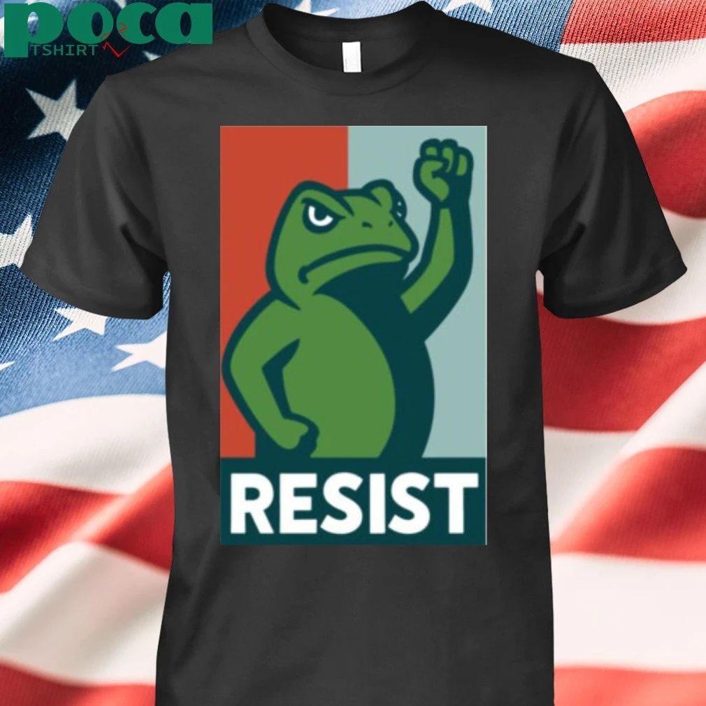 Resist Frog Protest Portland – Subtle Anti Trump T-Shirt
