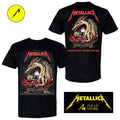 Metallica M72 Chorzów 2026 Poster May 19, 2026 at Stadion Slaski, Poland Smok Wawelski (Wawel Dragon) Limited Edition Pop Up Two Sided Shirt