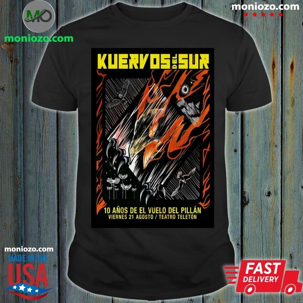 Kuervos Del Sur 8 21 2026 Santiago Chile Poster Shirt