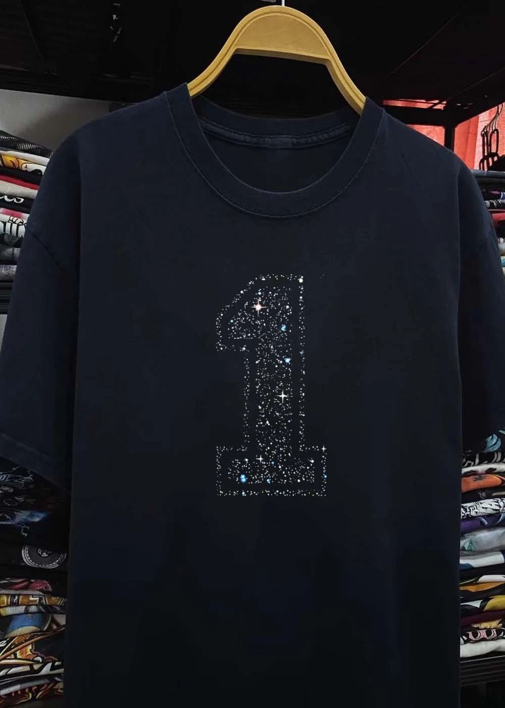 Number One Galaxy Graphic T-Shirt