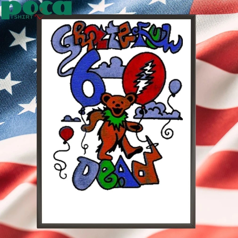 Awesome Grateful Dead 60th Balloon shirt
