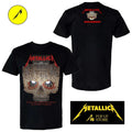 Metallica M72 European Tour 2026 May 13, 2026 Arena Nationala, Bucharest Romania Poster by Matei Apostolescu Two Sided Shirt