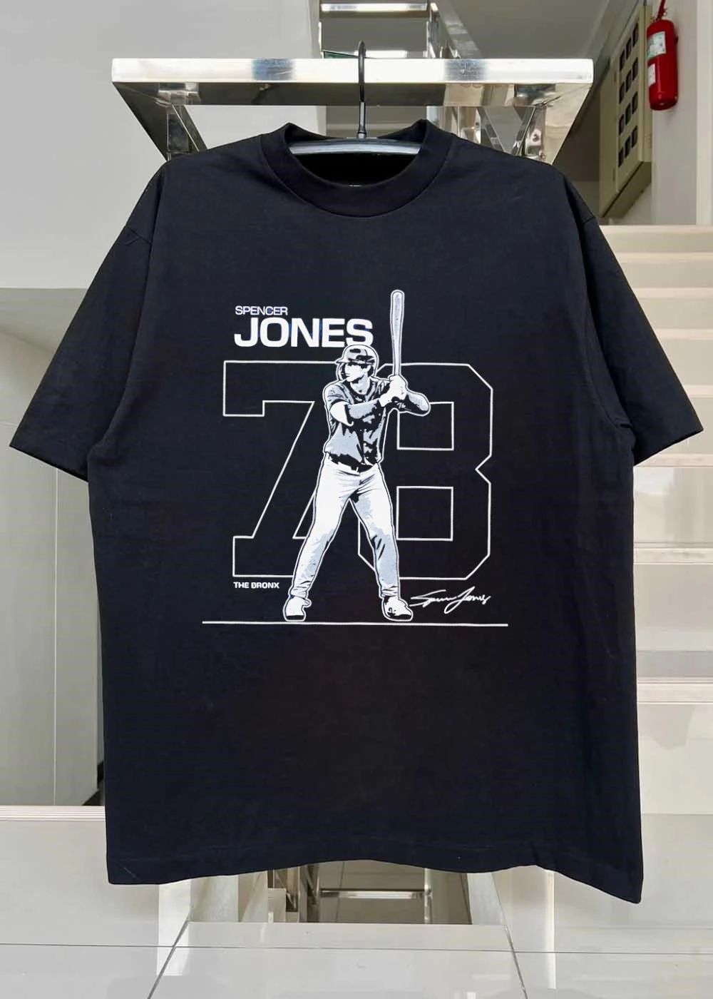Spencer Jones Signature The Dronx Spencer Jones Baseball Player T-Shirt
