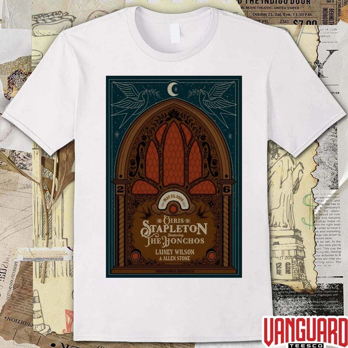 Chris Stapleton Nissan Stadium Nashville TN May 23 2026 Poster t-shirt