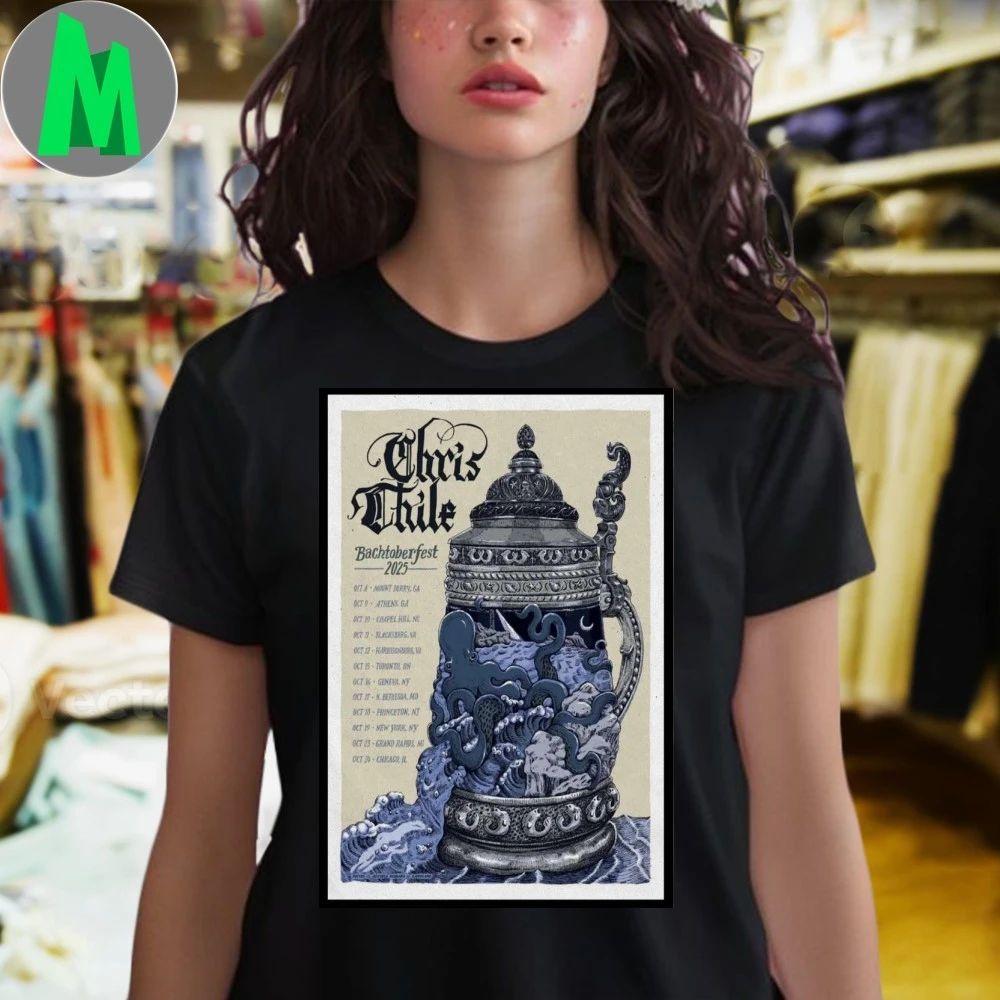 Chris Thile Live Bach Tober Fest 2025 Poster Shirt