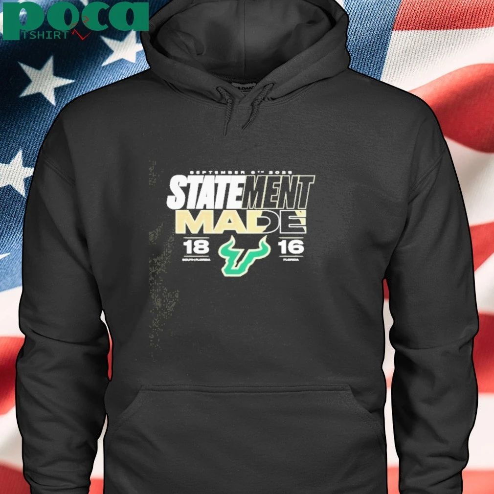 South Florida Bulls Vs Gators 2025 Score Statement Made T-shirt