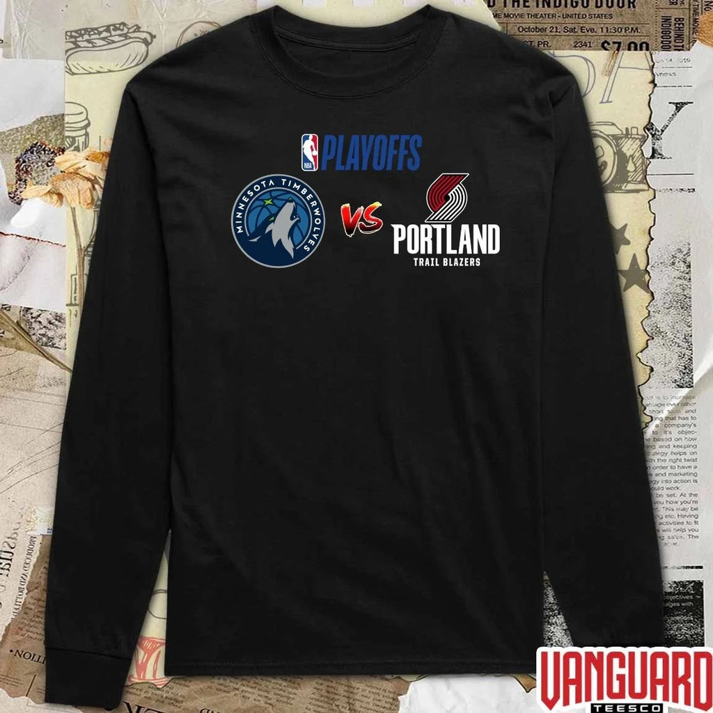 Minnesota Timberwolves vs Portland Trail Blazers 2026 NBA Playoffs Conference Semifinals t-shirt
