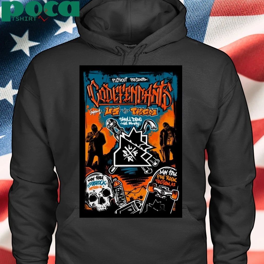 Codefendants Arizona Shows May 16-17 2026 Poster T-shirt
