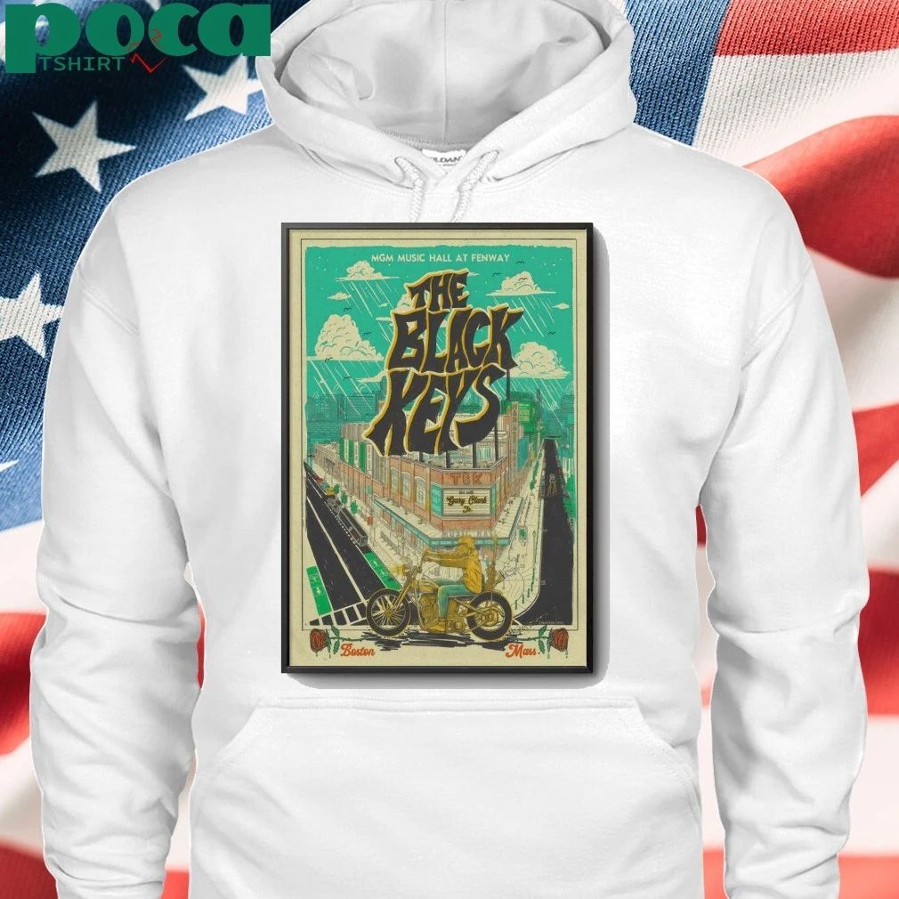 The Black Keys Boston Tour On Aug 16 2025 Poster shirt
