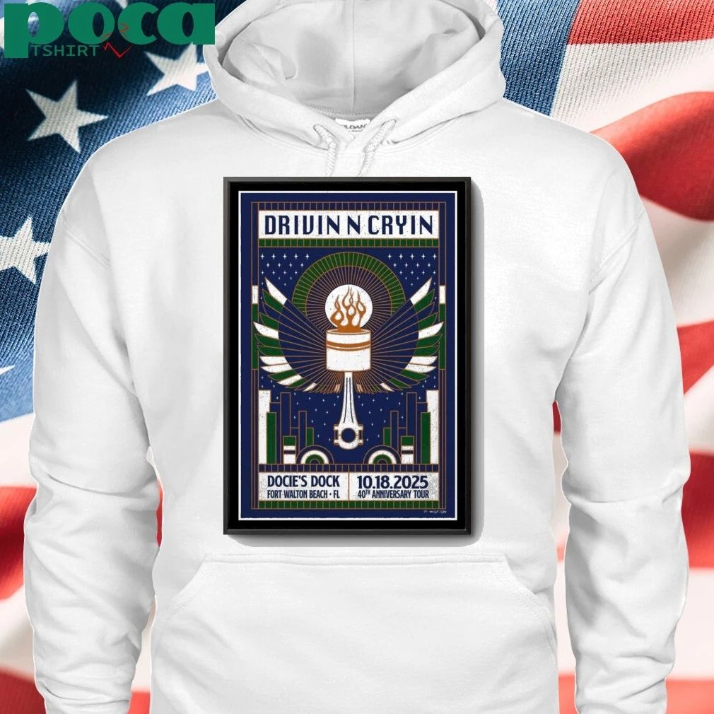 Drivin N Cryin Florida 2025 Poster shirt