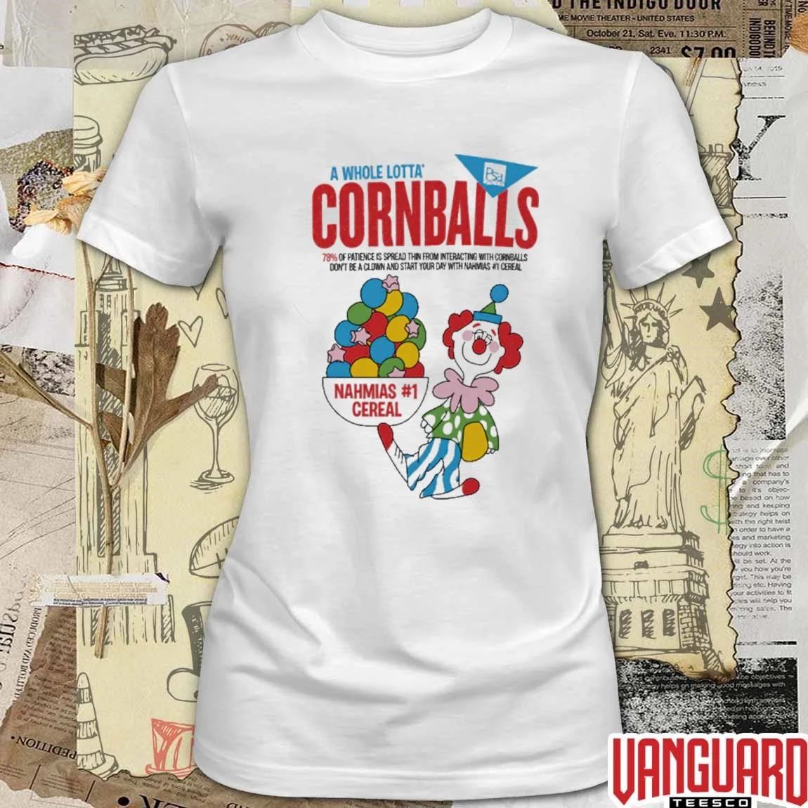 BTS World Tour Arirang J-Hope Nahmias Cereal A Whole Lotta Cornball t-shirt