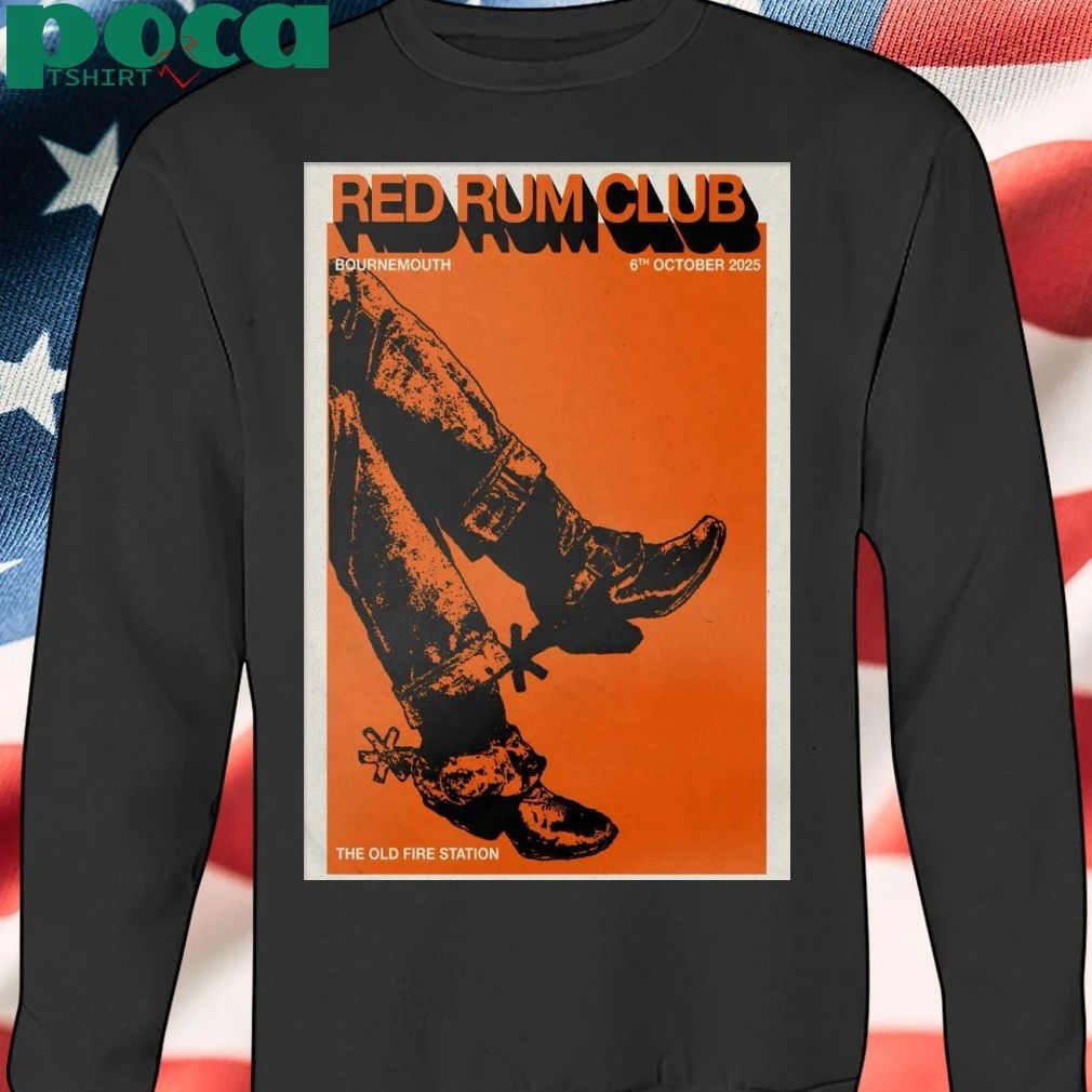 Red Rum Club Old Fire Station in Bournemouth UK October 6 2025 Poster T-shirt