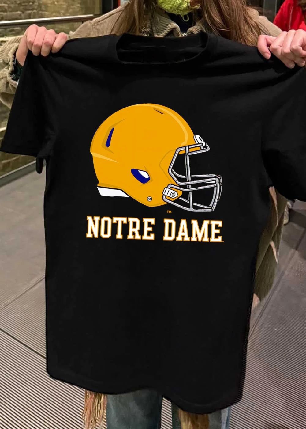 Notre Dame Fighting Irish American Football helmet shirt