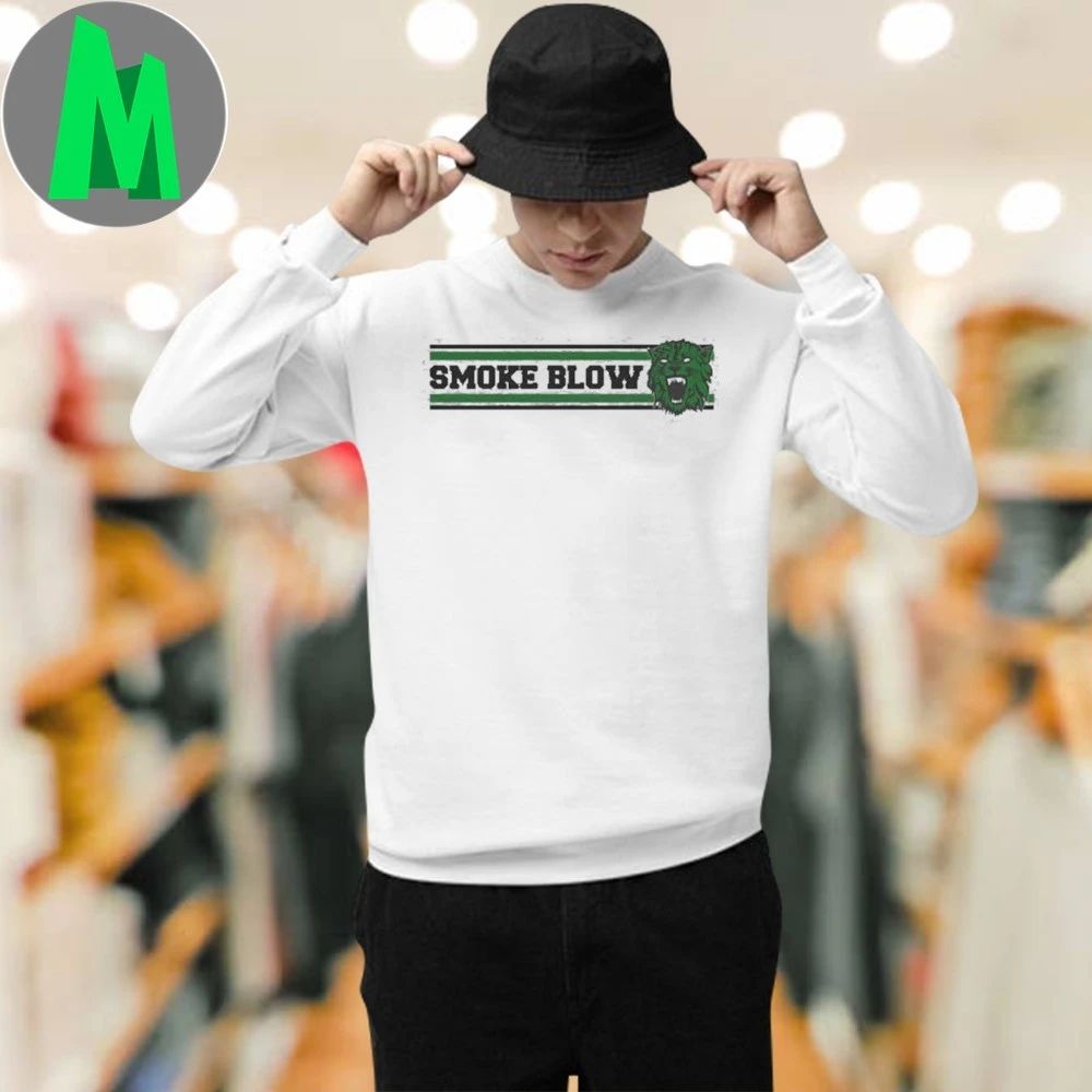 Smoke Blow Green Bars Shirt