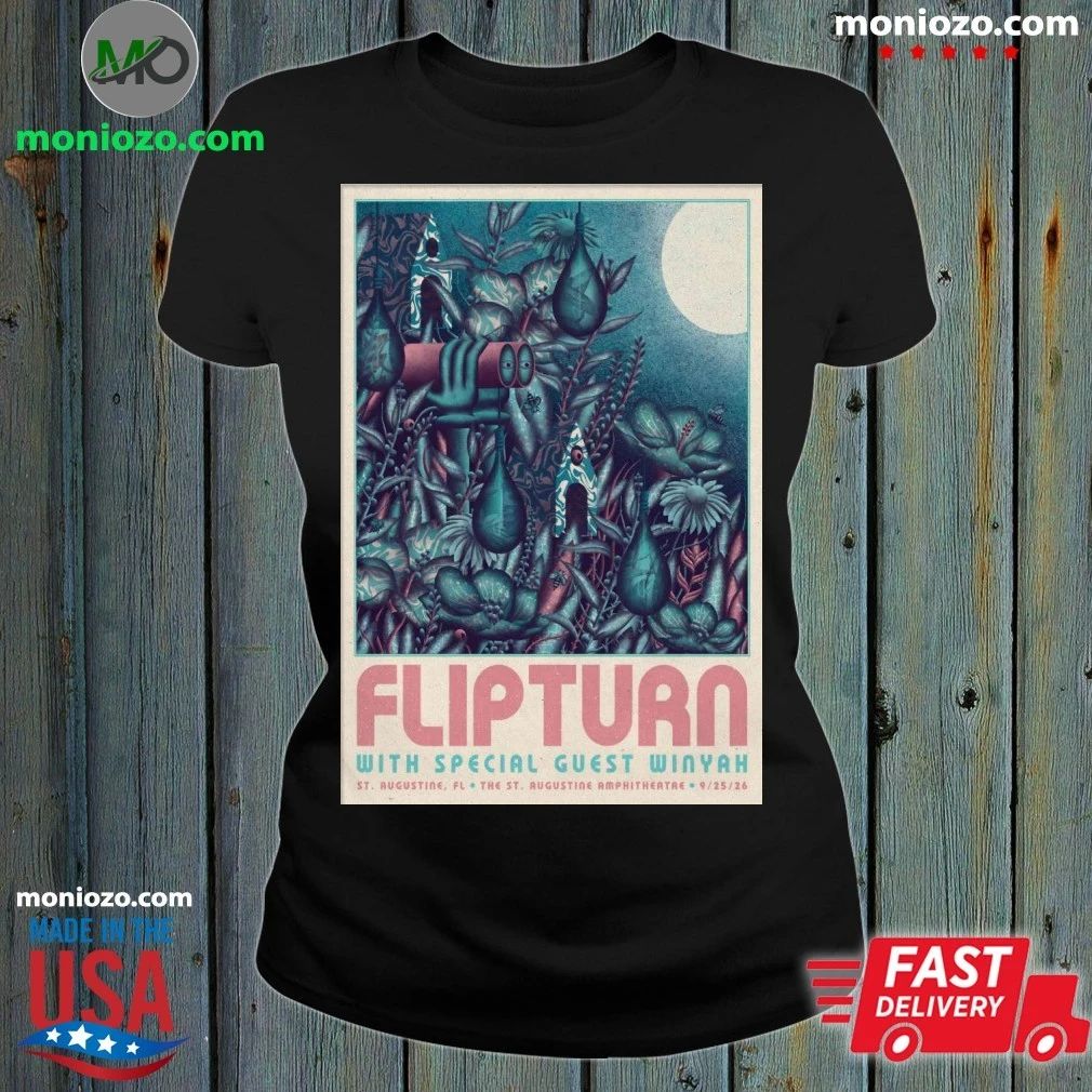 Original Flip Turn September 25 2026 In St. Augustine FL Poster Shirt