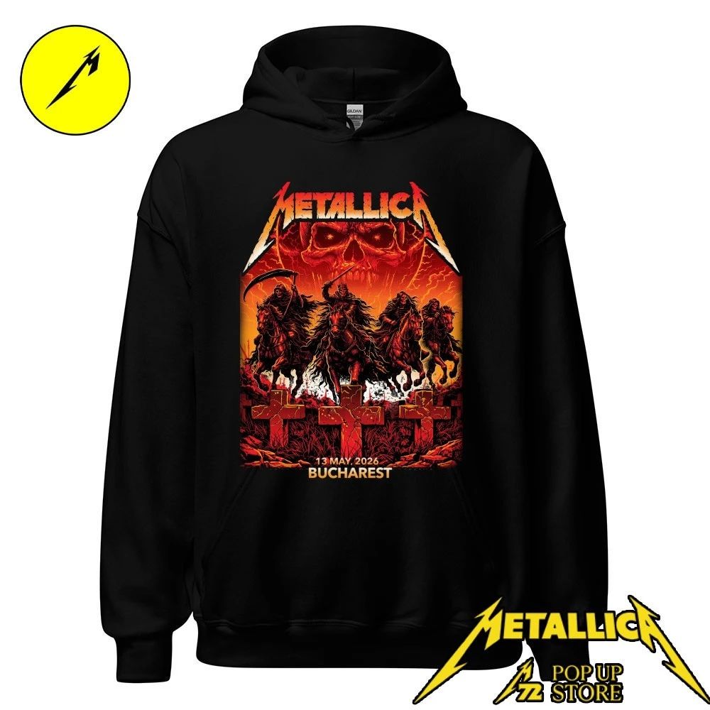 Metallica M72 Bucharest For Arena Națională in Bucharest Romania on May 13 2026 T-Shirt