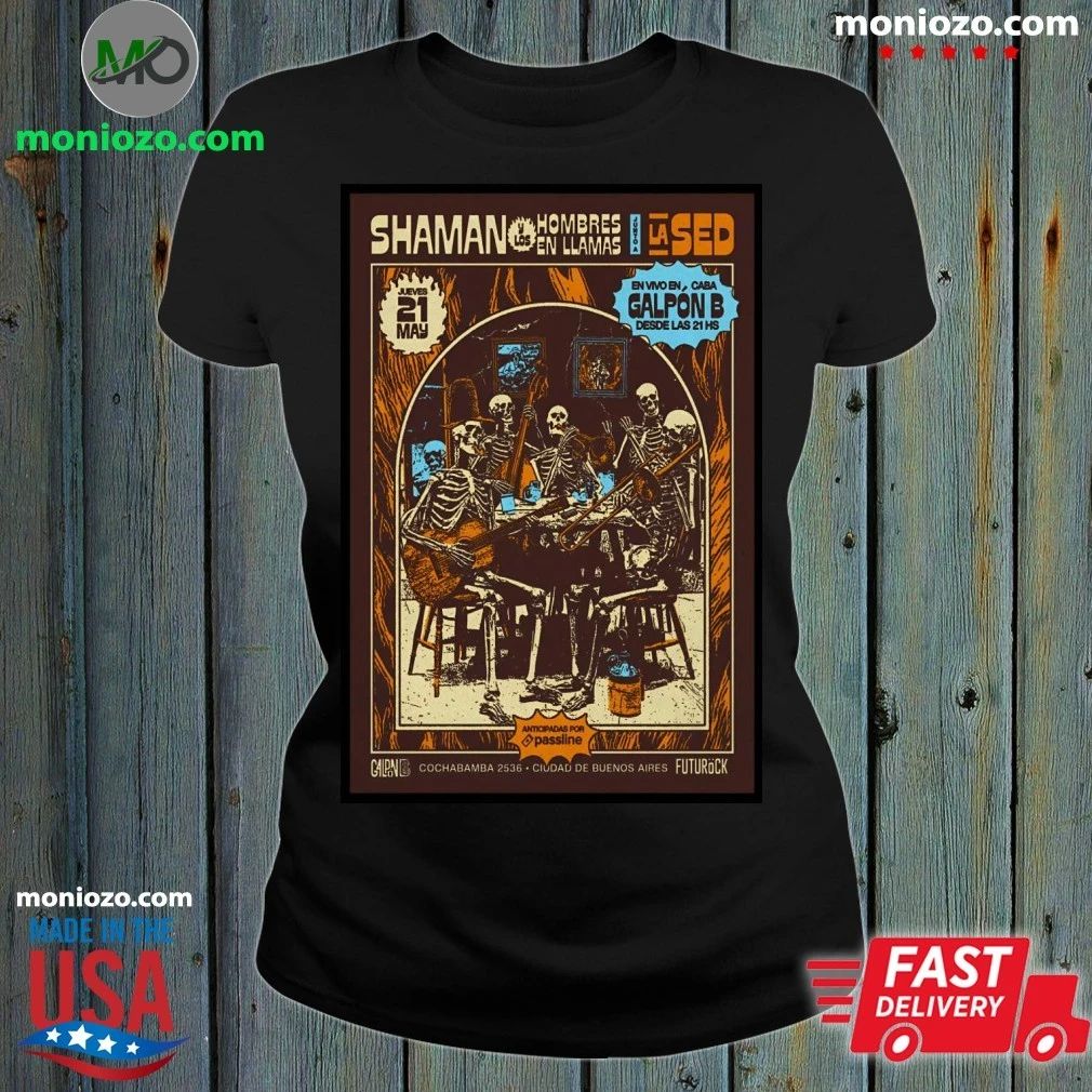 Shaman Herrera 5 21 2026 Buenos Aires Argentina Poster T-Shirt