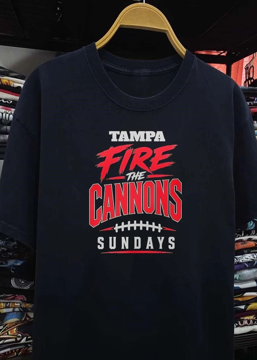 Tampa Fire the Cannons Sundays Tampa Bay Buccaneers Shirt