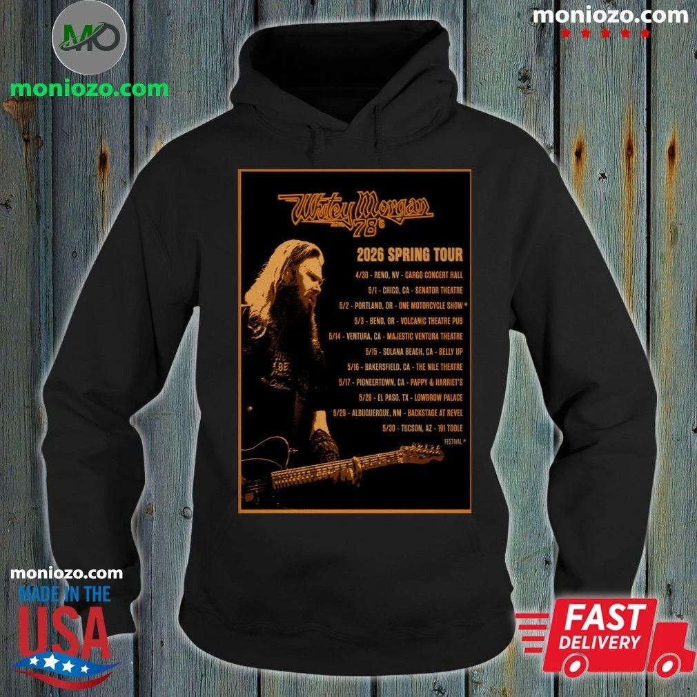 Whitey Morgan Spring 2026 Shoes Poster Shirt – Best Gift for Music Fans