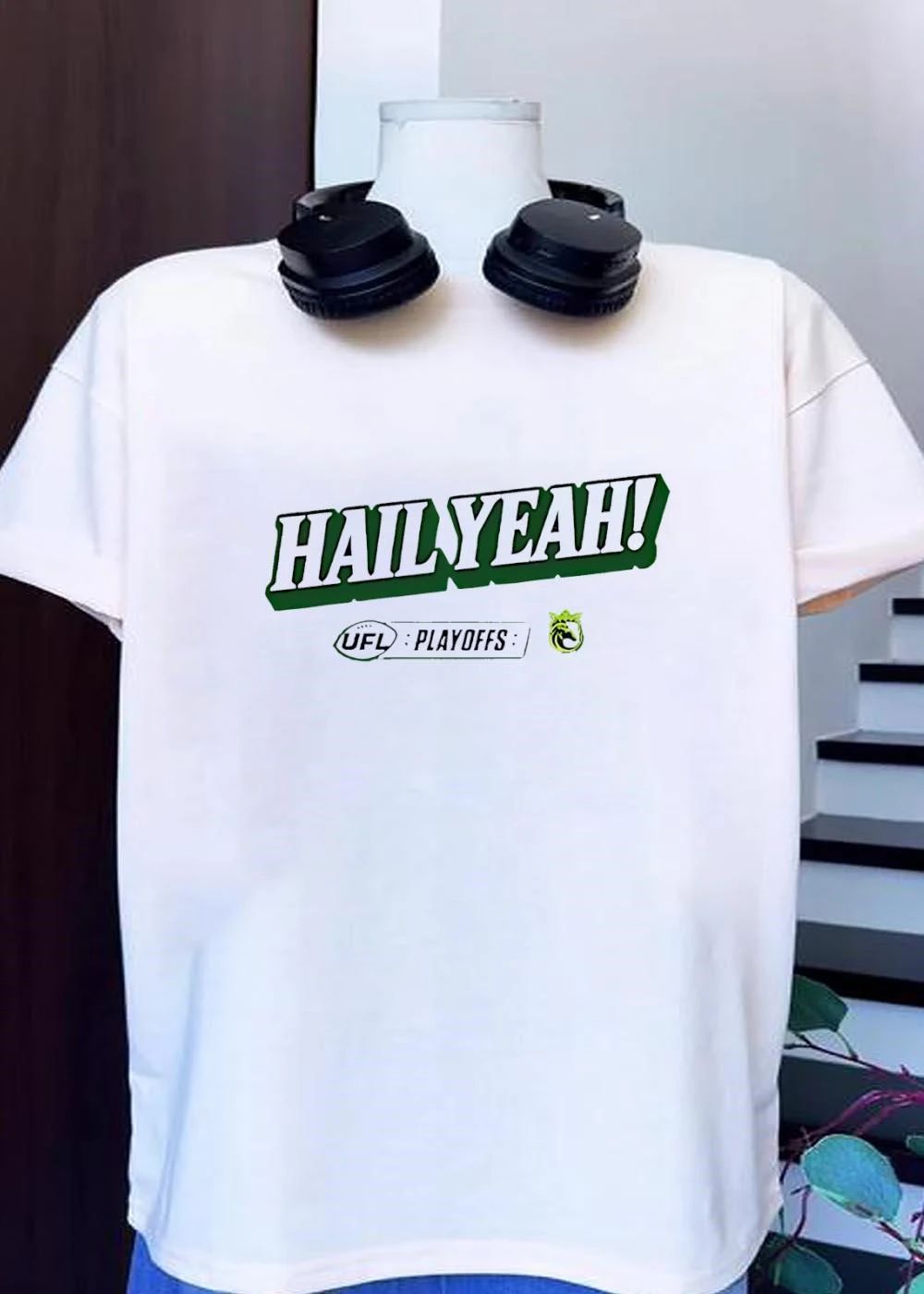Hail Yeah UFL Playoffs San Antonio Brahmas shirt