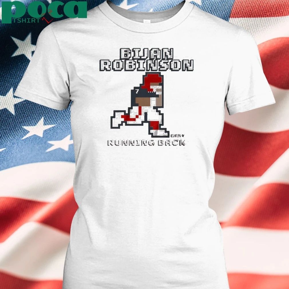 Bijan Robinson Retro Baller T-Shirt