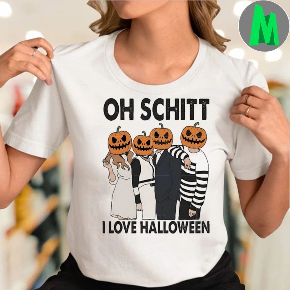 Oh Schitt i love halloween Shirt