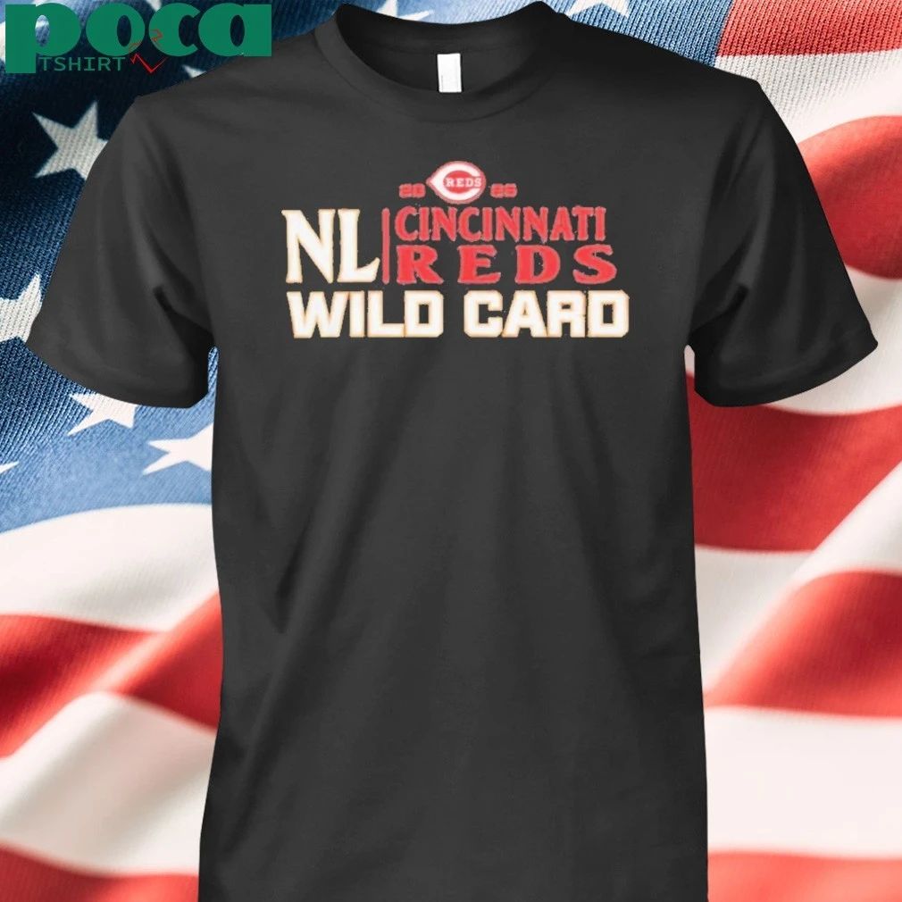 Cincinnati Reds 2025 Mlb Playoffs National League Wild Card Shirt