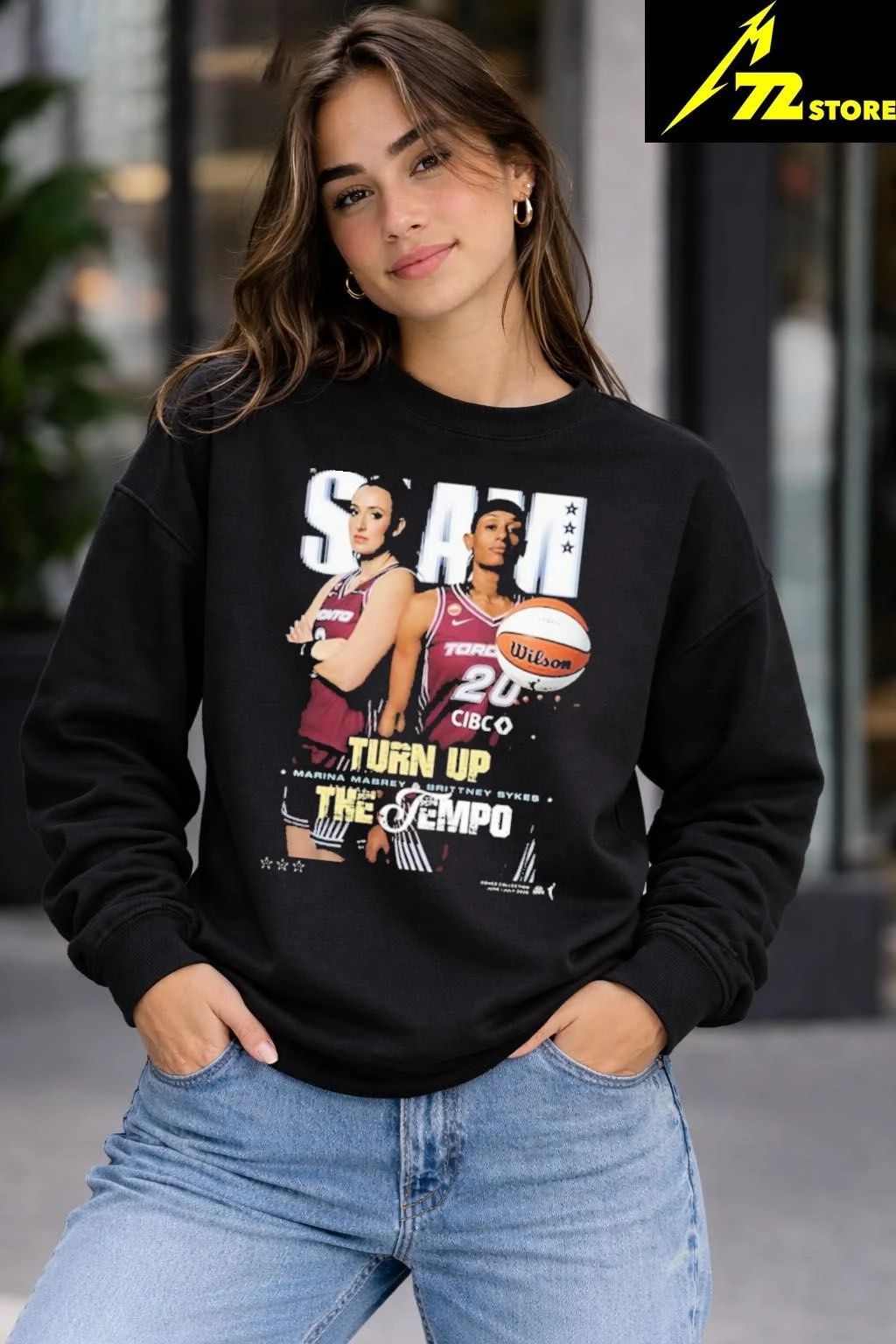 Slam 262 Marina Mabrey with Brittney Sykes Shirt