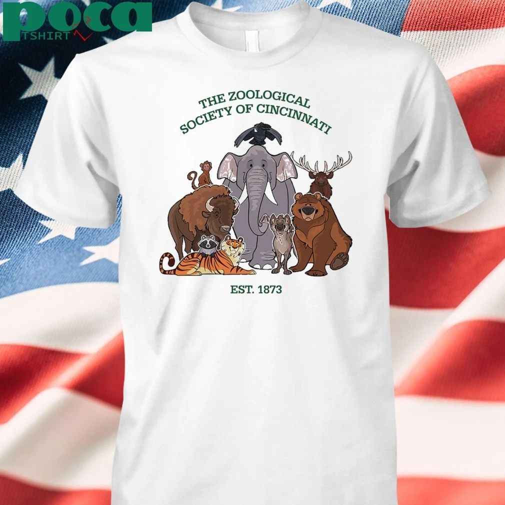 The Zoological Society Of Cincinnati Est 1873 T-shirt