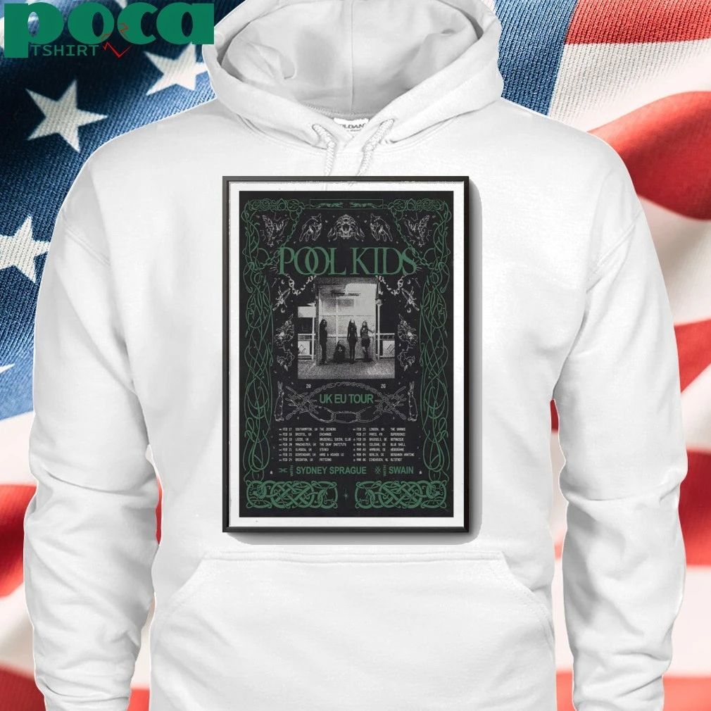 Poster 2025 Tour UK & EU Pool Kids shirt