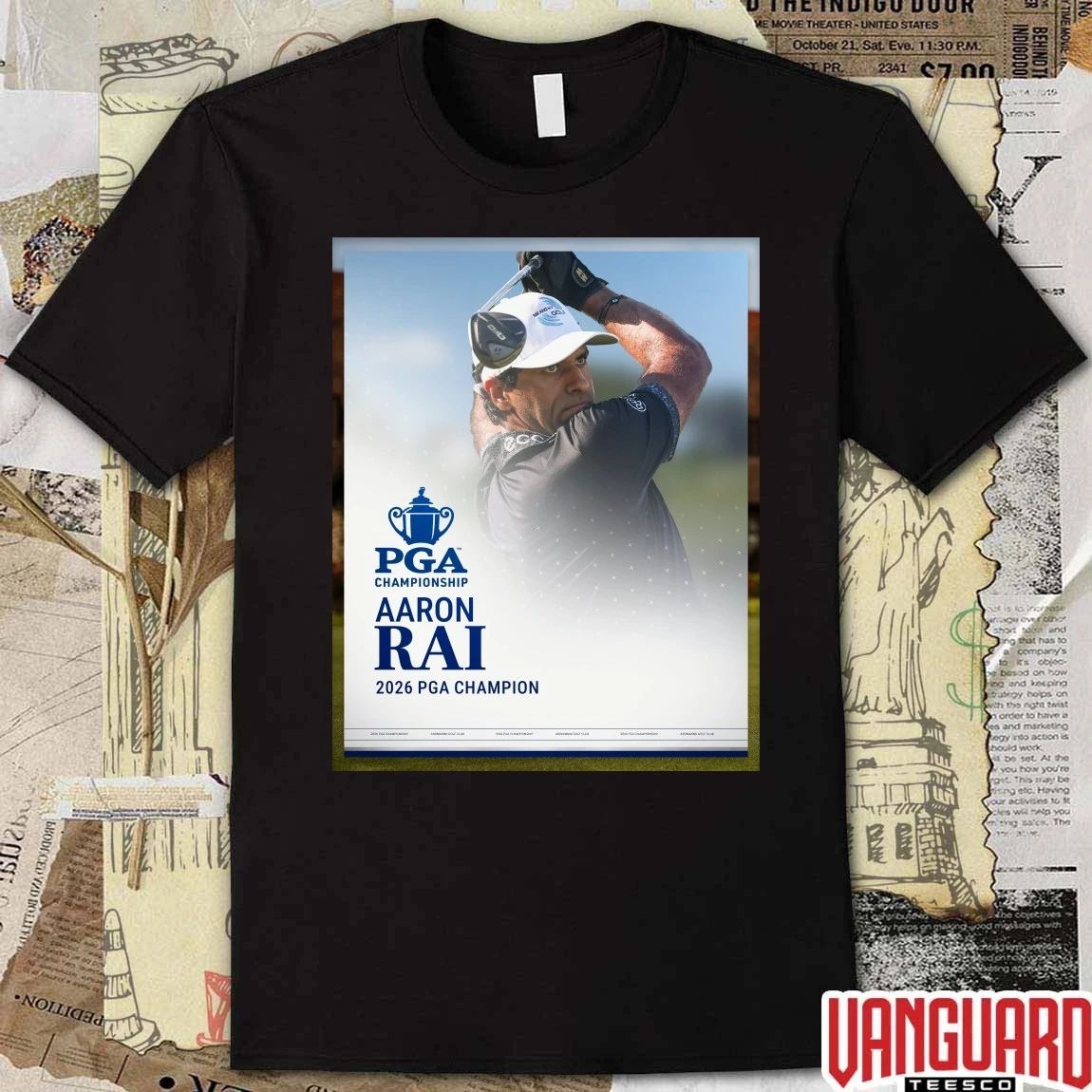 PGA Championship Aaron Rai 2026 PGA Champion Poster t-shirt