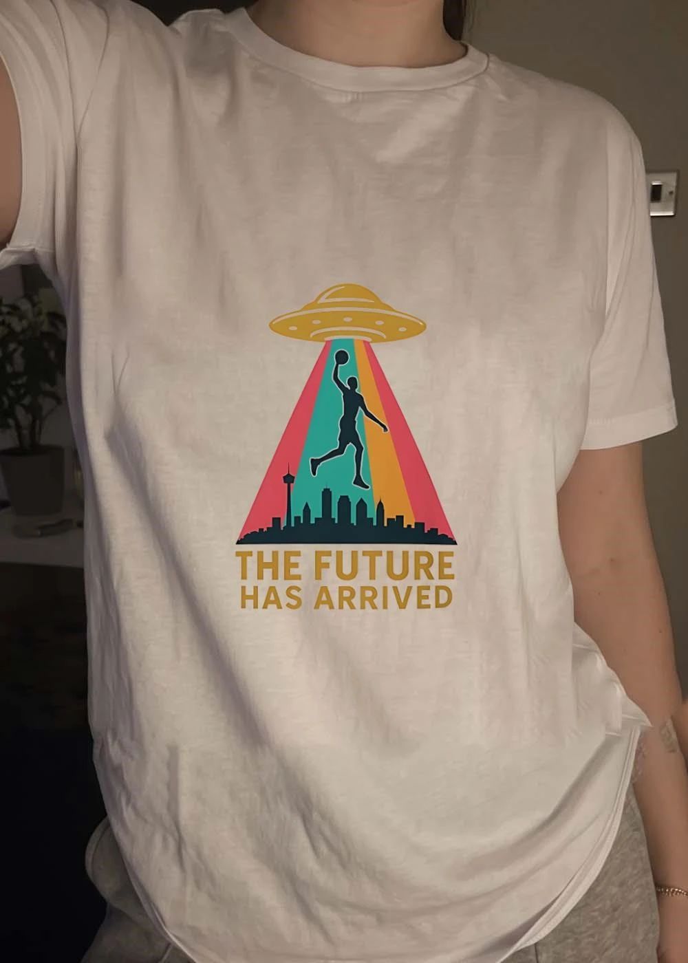 Victor Wembanyama San Antonio Spurs NBA the future has arrived shirt