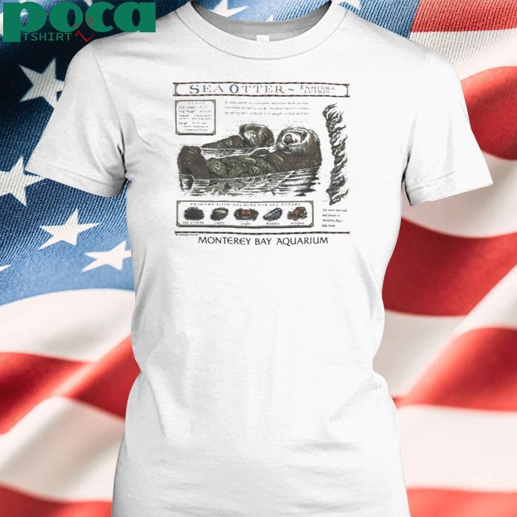 Taylor Sea Otter Monterey Bay Aquarium Shirt