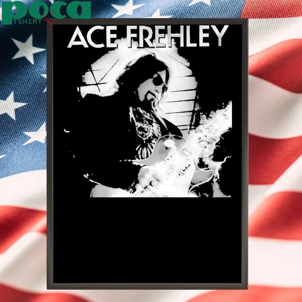 RIP Ace Frehley Memorial black T-Shirt